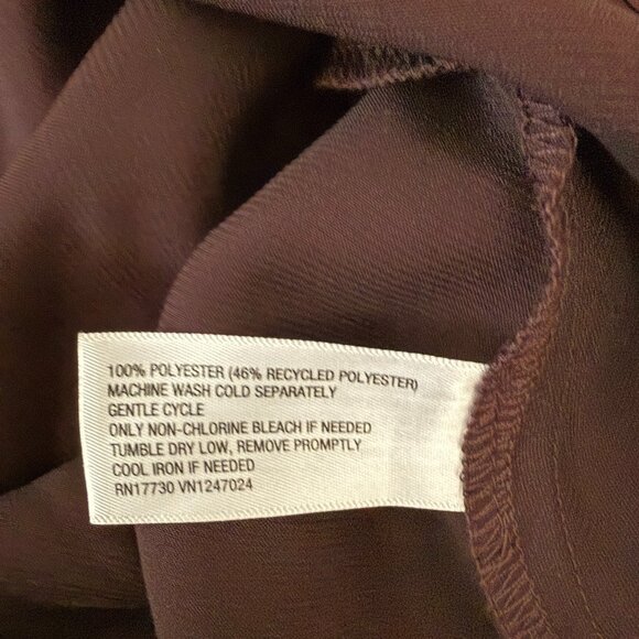 A New Day Halter Slip Dress Brown XXL Classy Goddess Resort Beach Chic - Picture 7 of 9